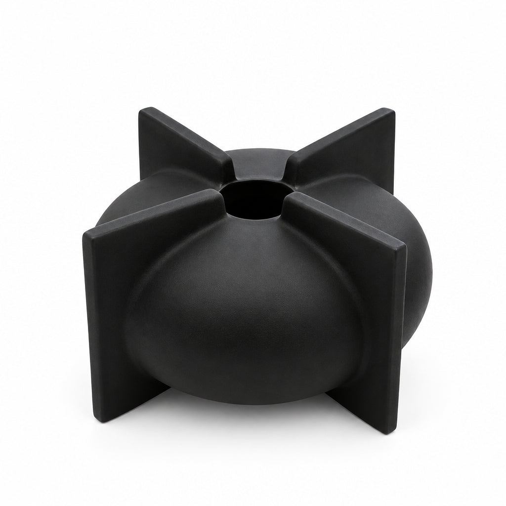 Black Bloom Vase (Large)