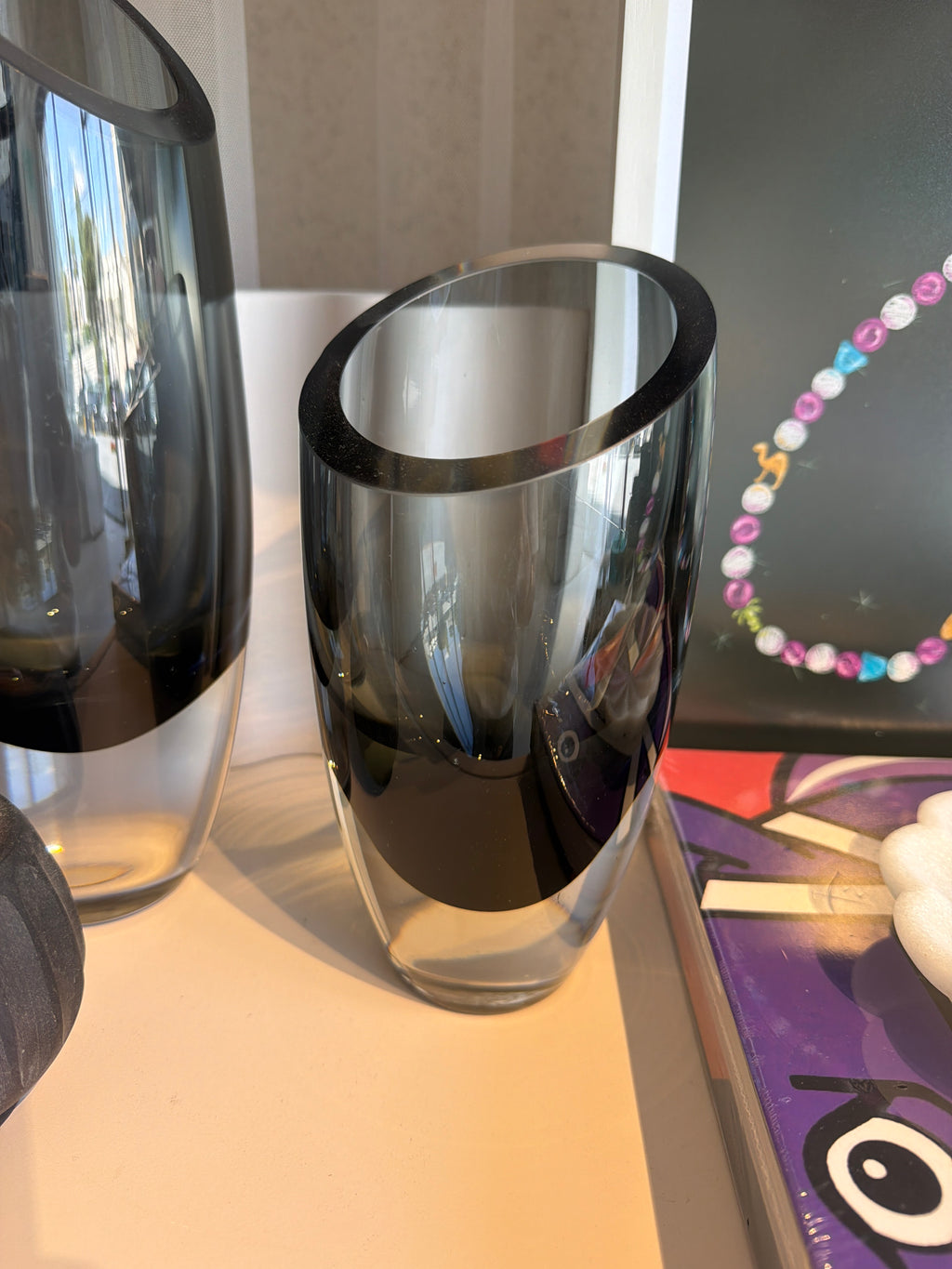Asymmetrical Obelisk Vase (Small)