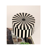 Round Monochrome Geometric Box