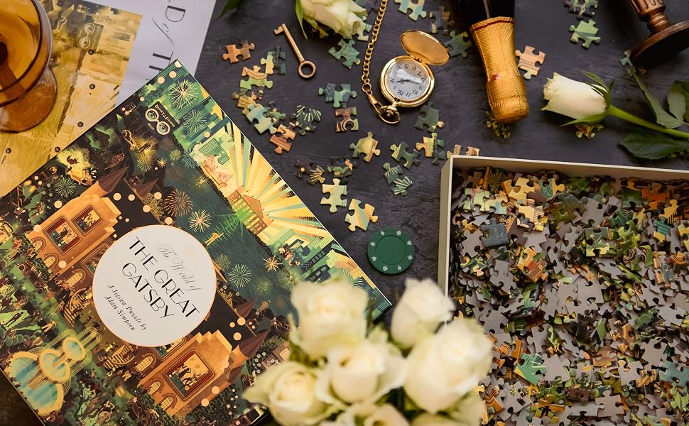 The World Of The Great Gatsby 1000 Piece Puzzle