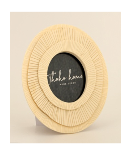 Ivory Layered Petal Photo Frame