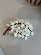 White Jade Grape Cluster Decor (Large)