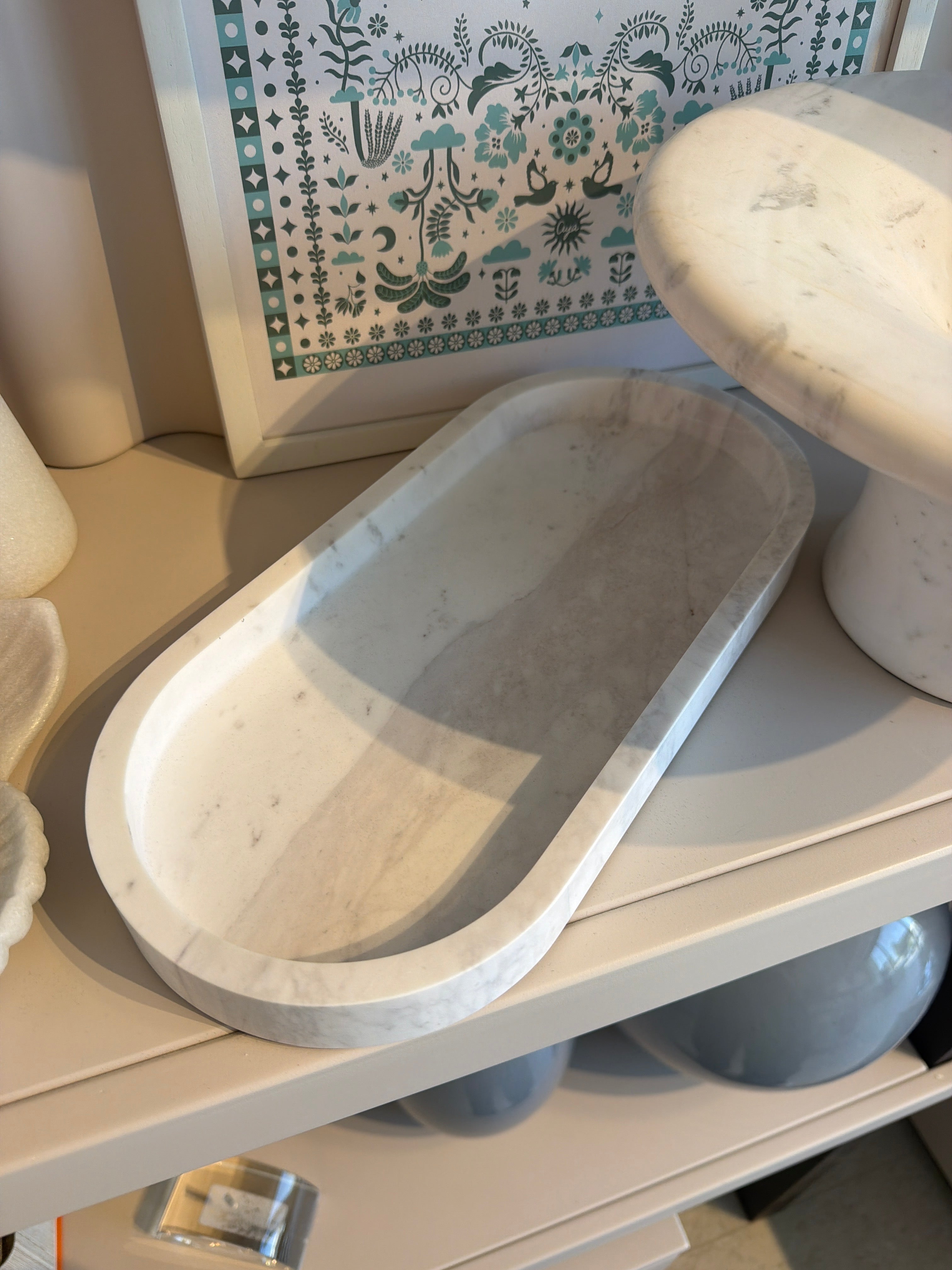 Marble tray