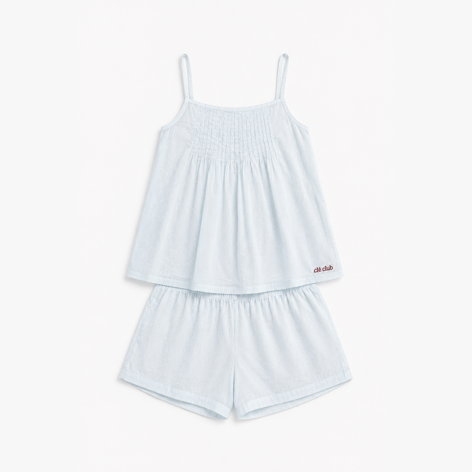 Woman Cotton Cloud Shorts Set