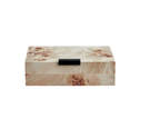 Burl Wood Decorative Storage Box