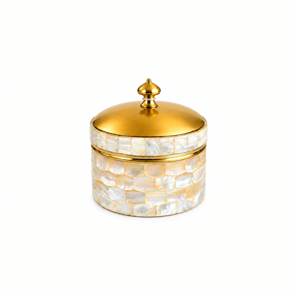 Pearl & Gold Keepsake Box