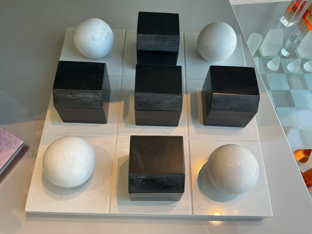 Stone Tic-Tac-Toe Game