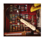 Carved Bone & Brass Magnifier