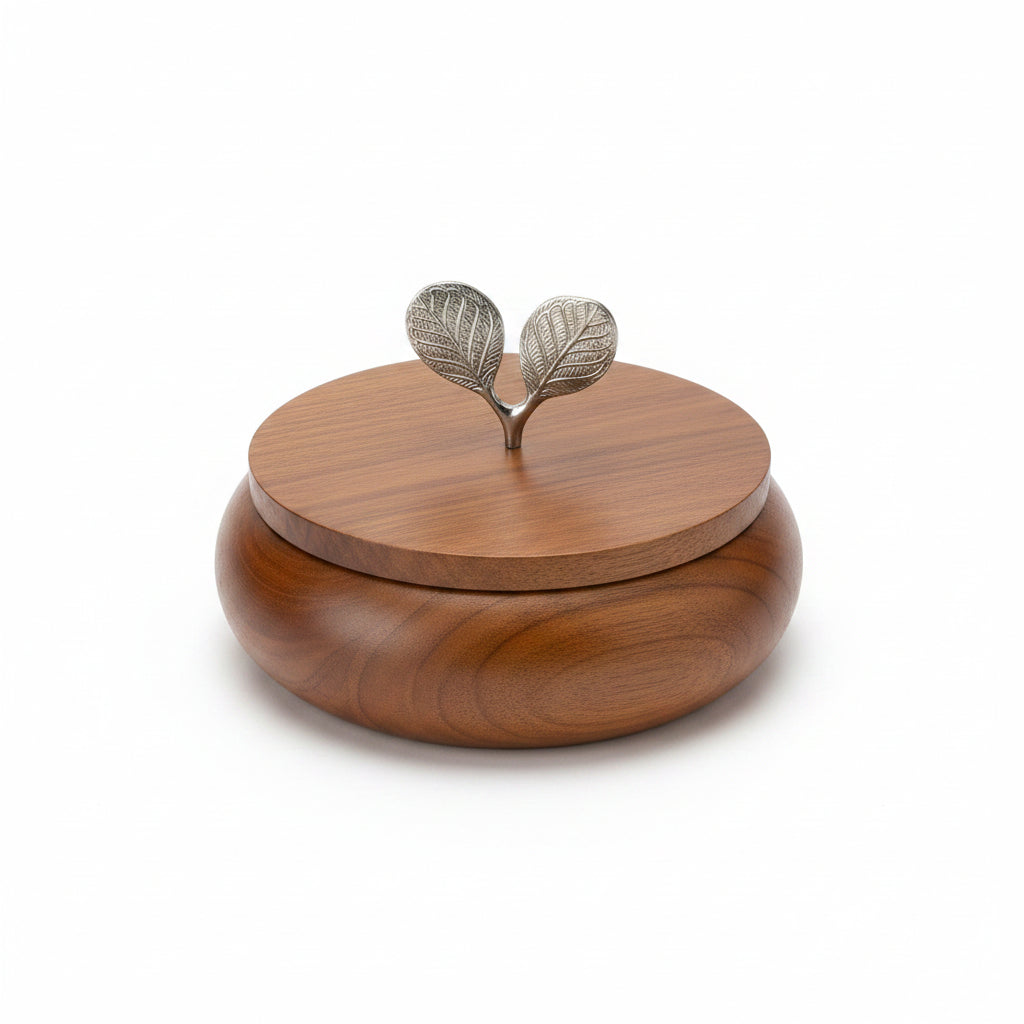 The Gilded Leaf Trinket Bowl