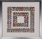 Cars Square Framed Art