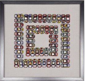 Cars Square Framed Art