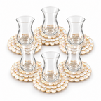 Mother of Pearl Tea Cups (Set of 6)