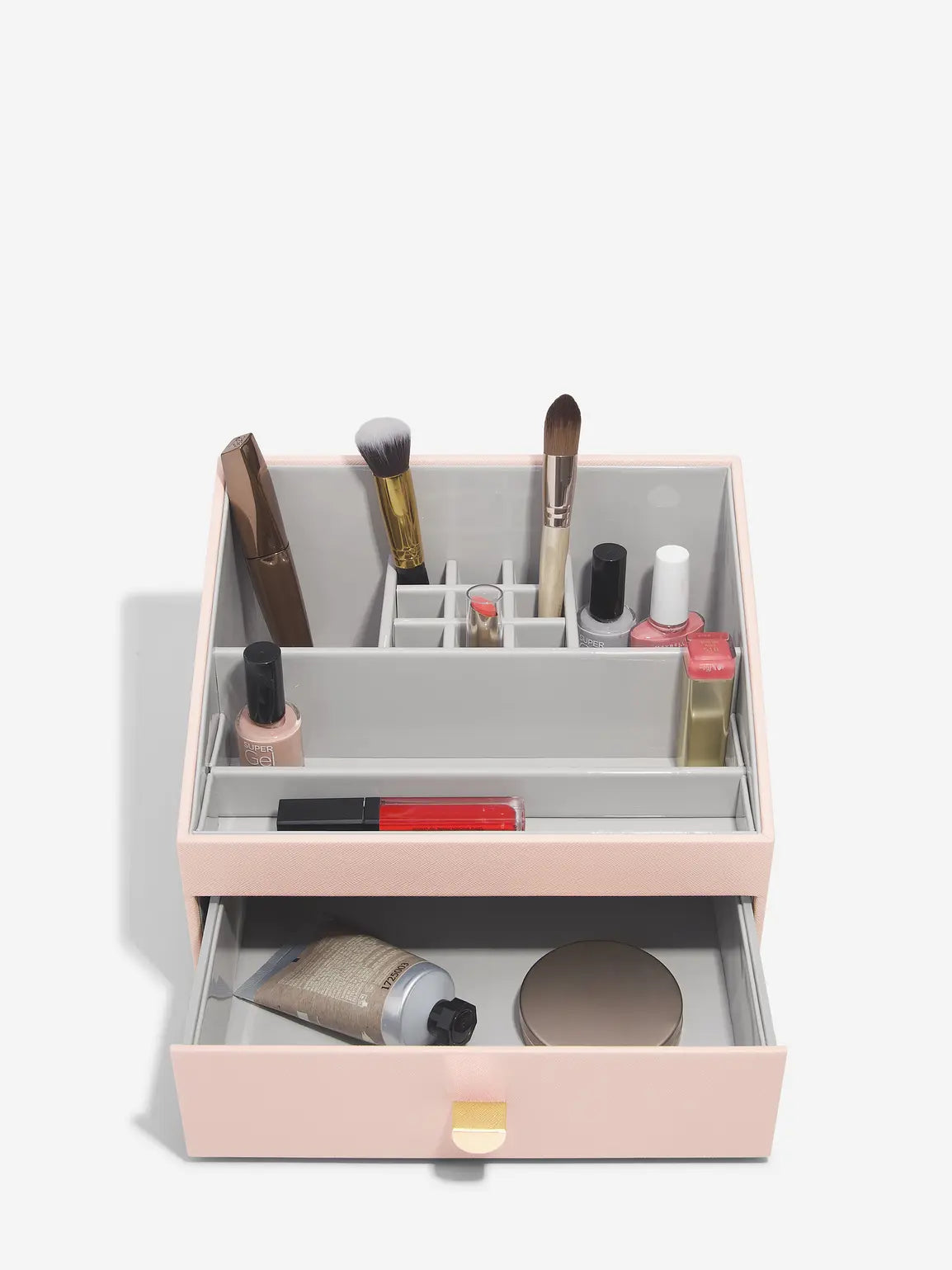 Makeup Organiser Medium Pink