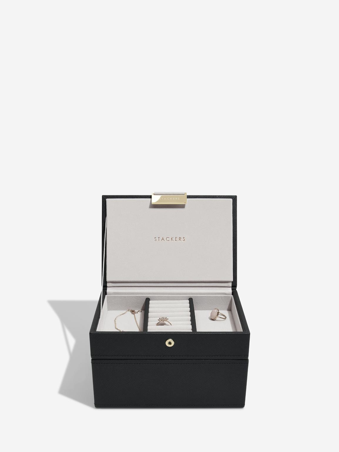 Mini Jewellery Box Set Black