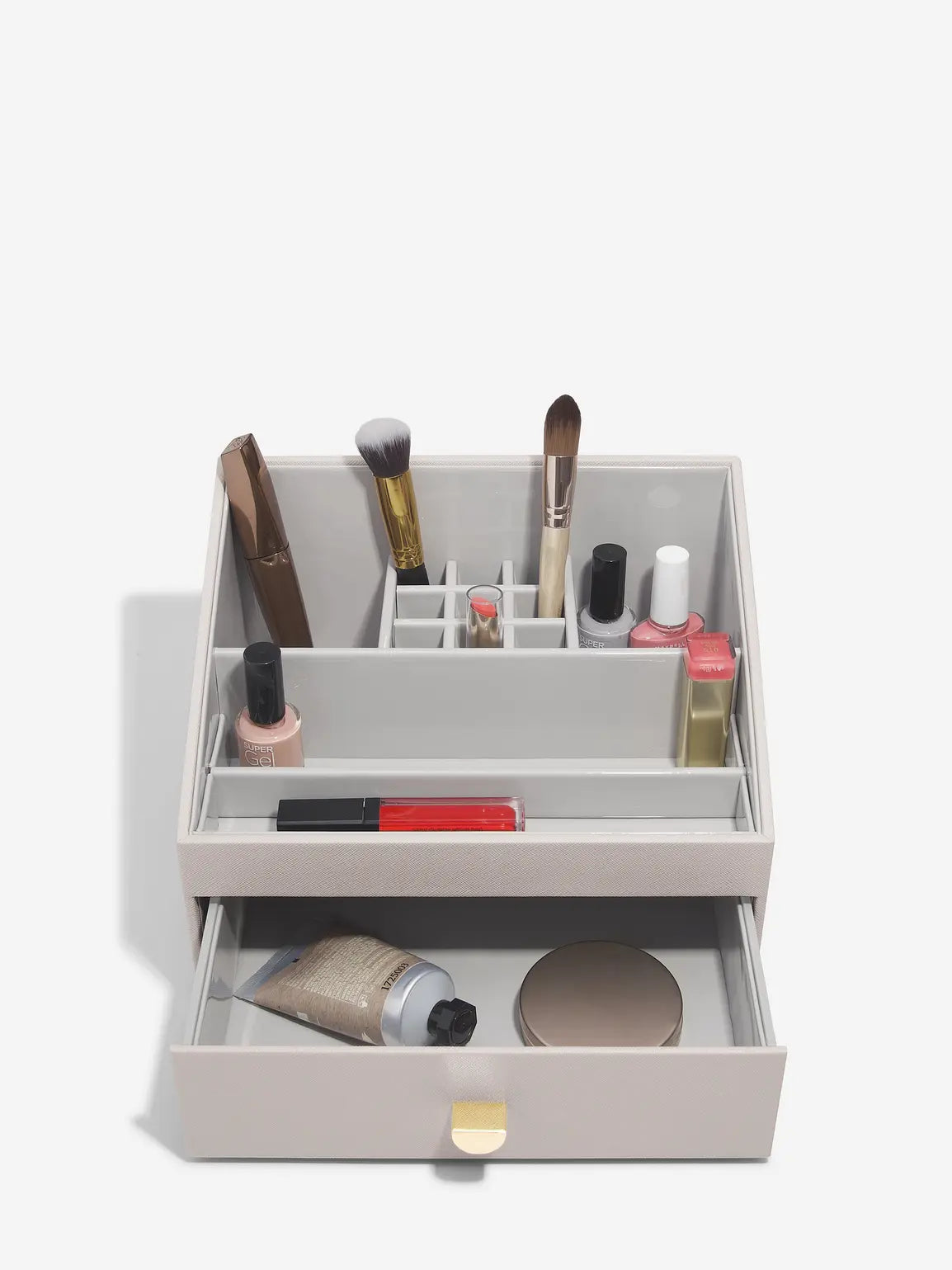 Makeup Organiser Medium Taupe