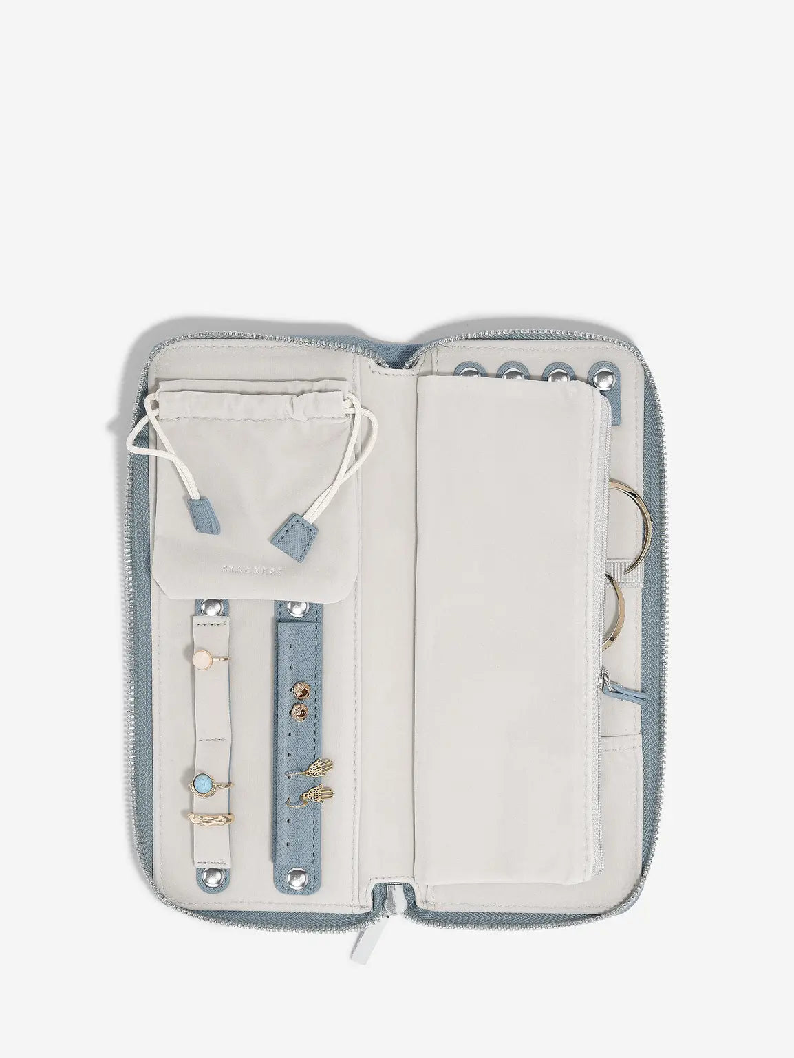 Jewellery Roll Blue