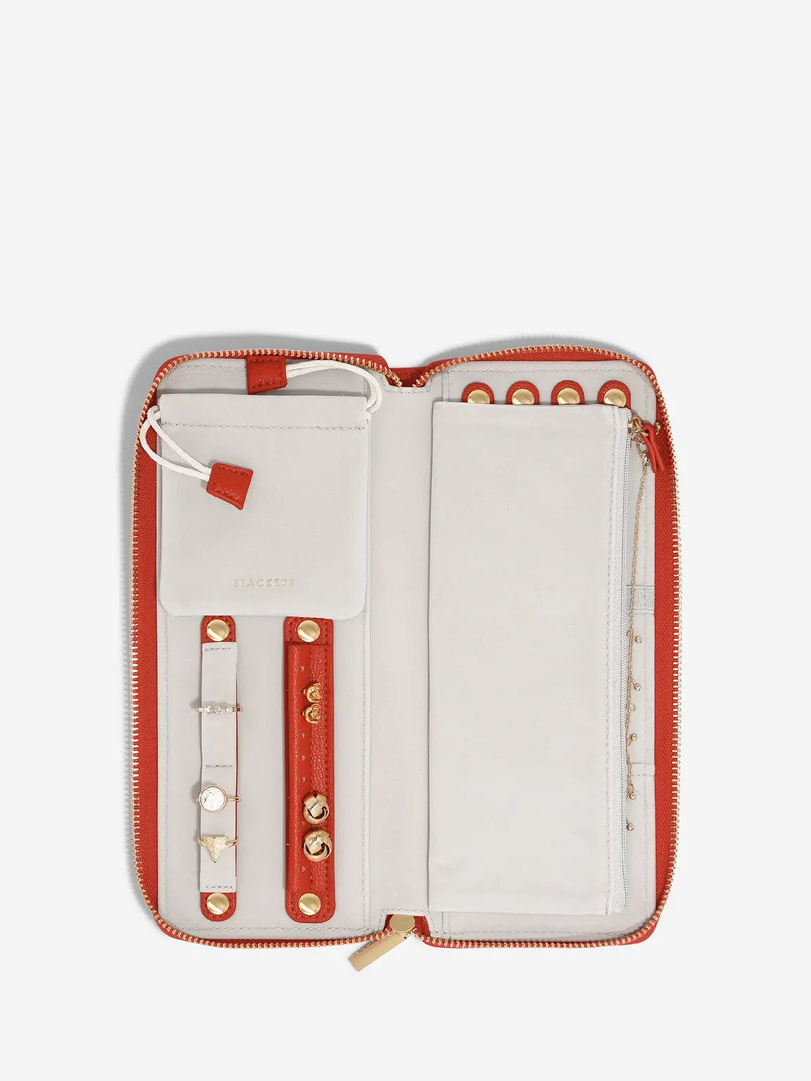 Jewellery Roll Red