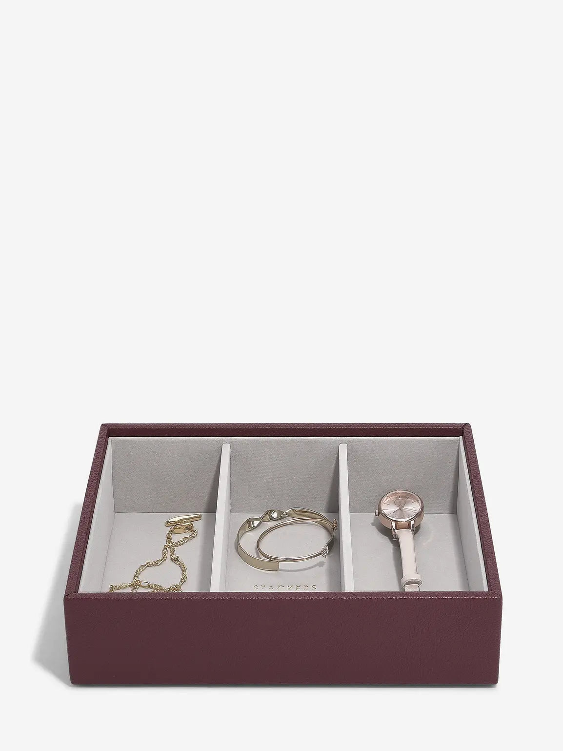 Classic Watch Accessory Layer Burgundy