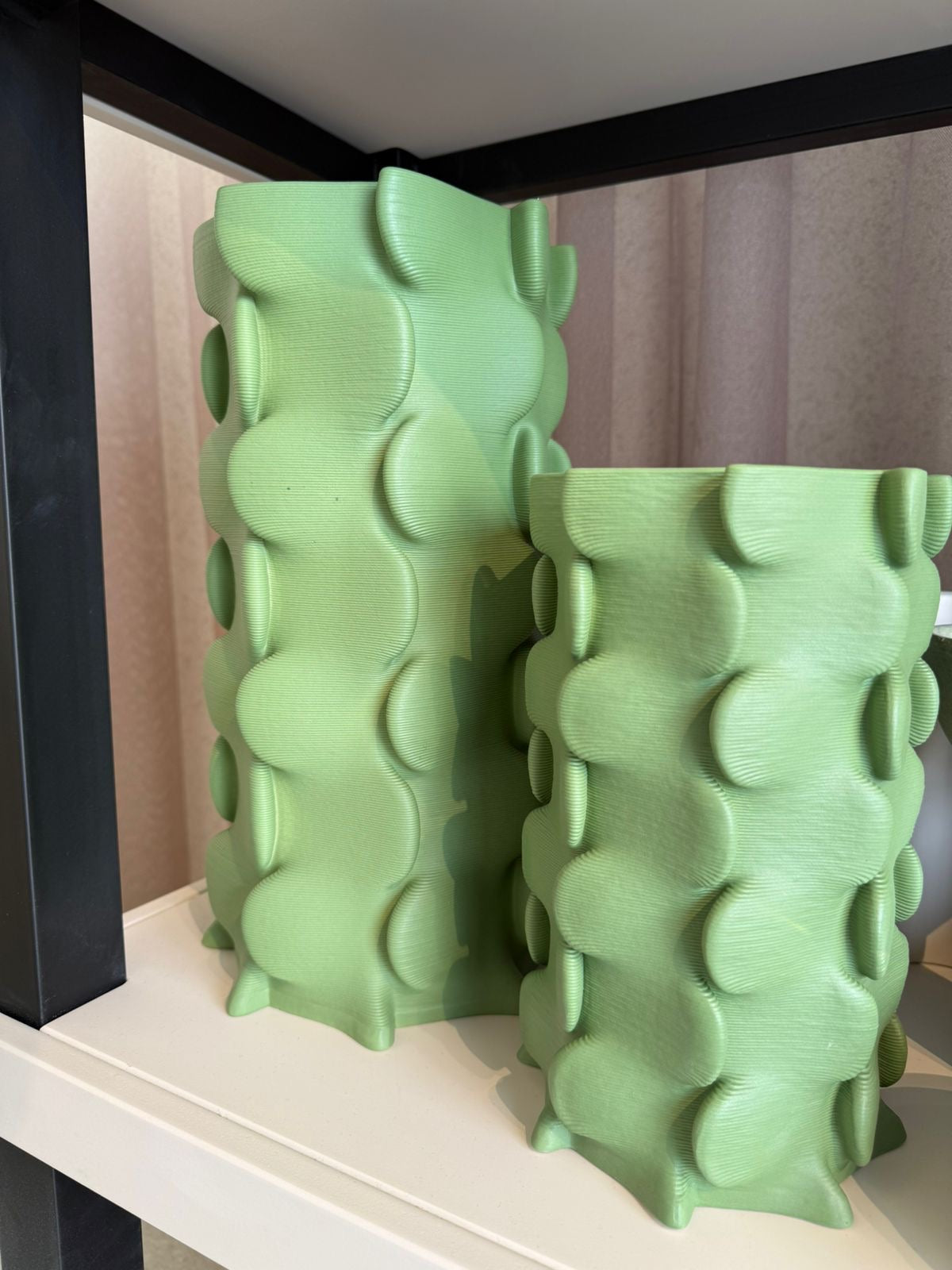 Green moss 3d vase