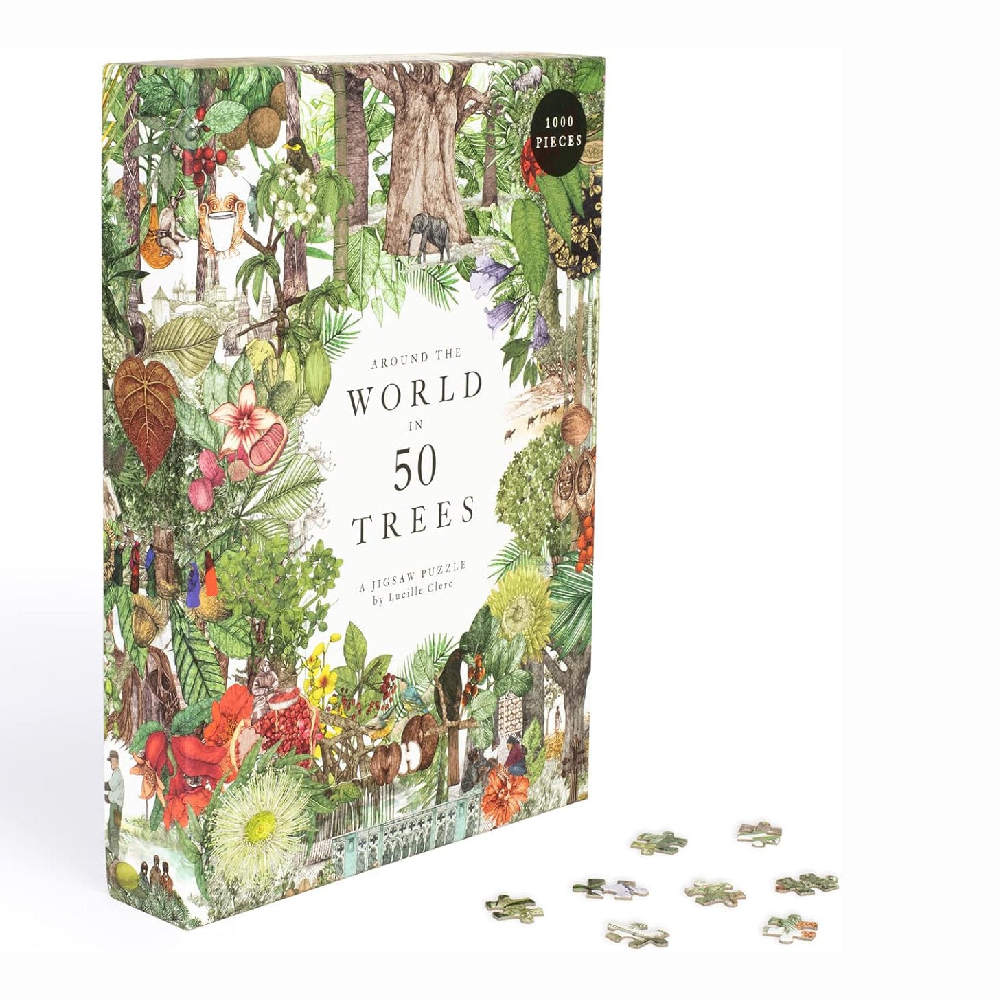 World Of 50 Trees 1000 Piece Jigsaw Puzzle