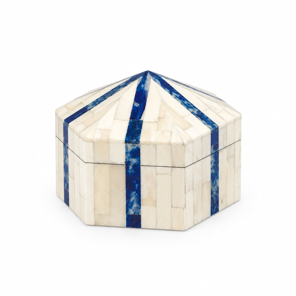 Blue Accent Mosaic Box (2 sizes)