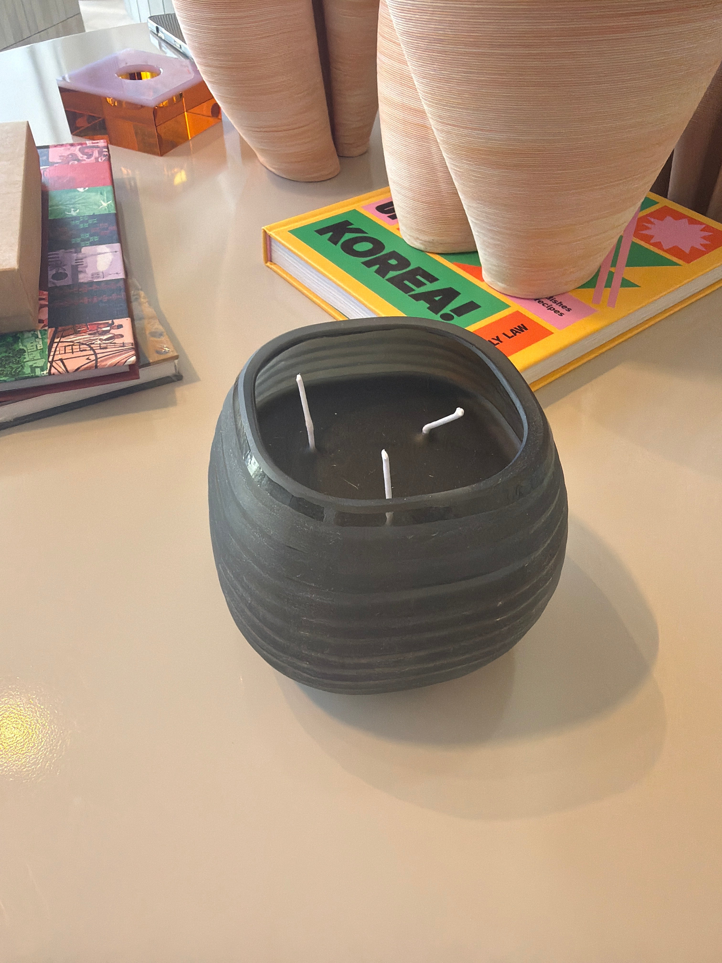 Black candle small