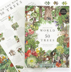 World Of 50 Trees 1000 Piece Jigsaw Puzzle
