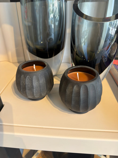 Amber Glass Wax Cup