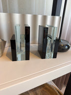Black and Clear Book Holders