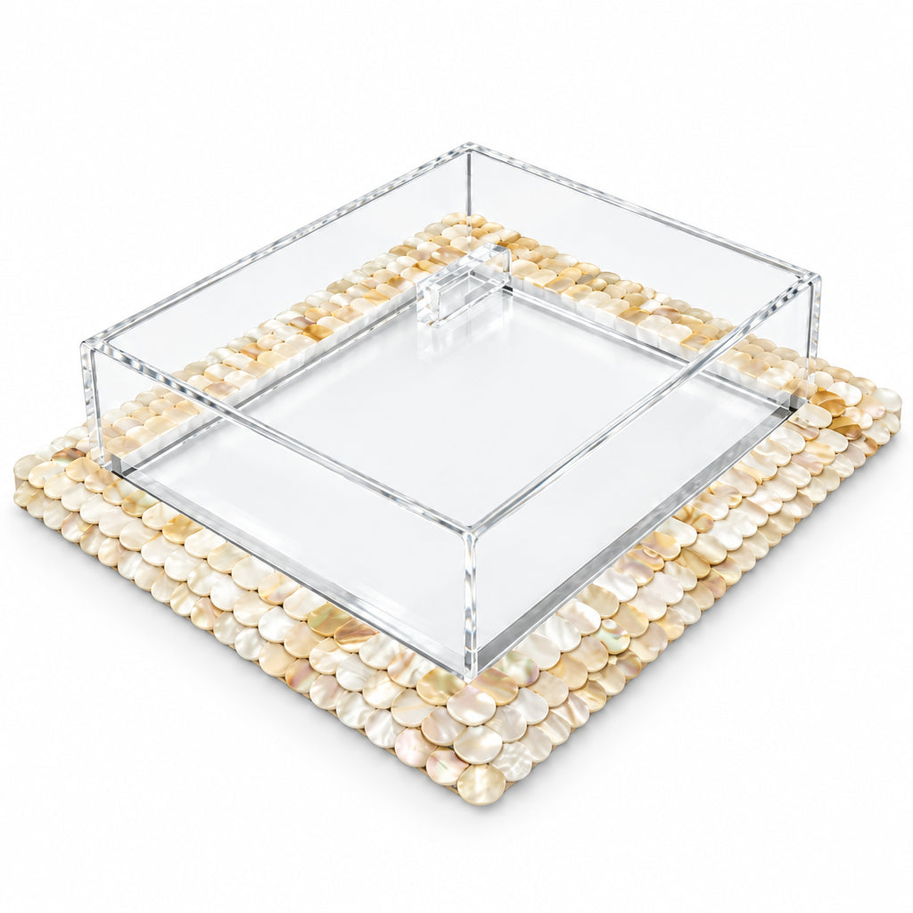 Mother of Pearl Frame Platter