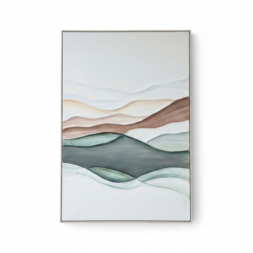 Where the Mountains Exhale Painting