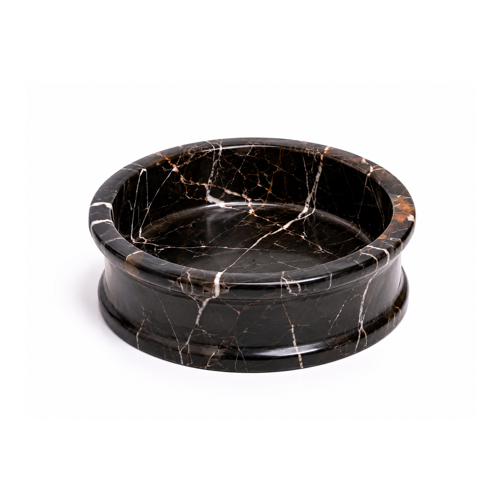Black Marble Bowl