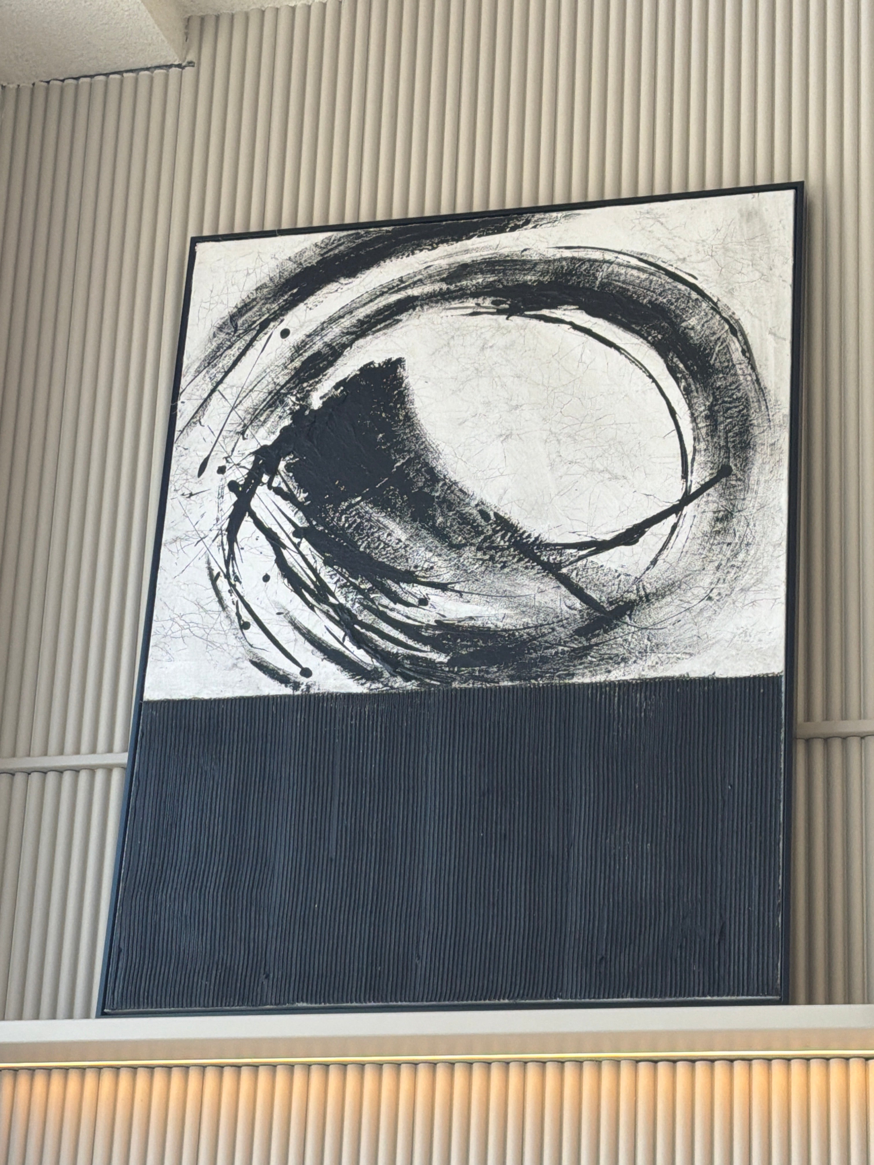 Black and white painting