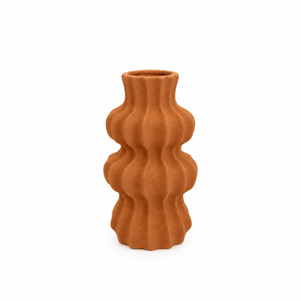 Sculptural Wave Vase (Medium)