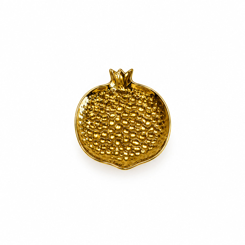 Pomegranate Golden Plate (Small)