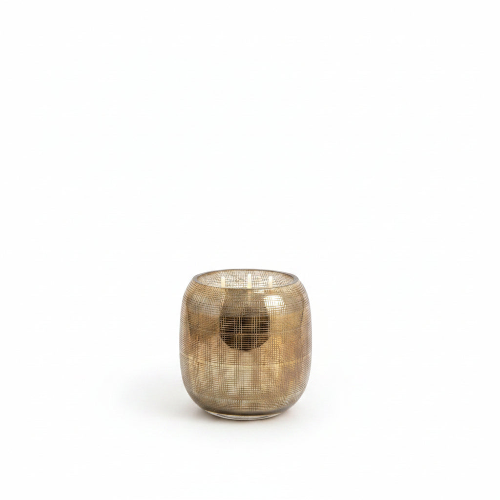 Amber Glass Scented Candle