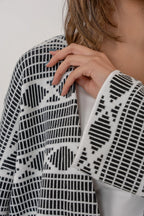 Badiya Weave Kimono - White