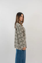 Badiya Weave Kimono - Soft Olive