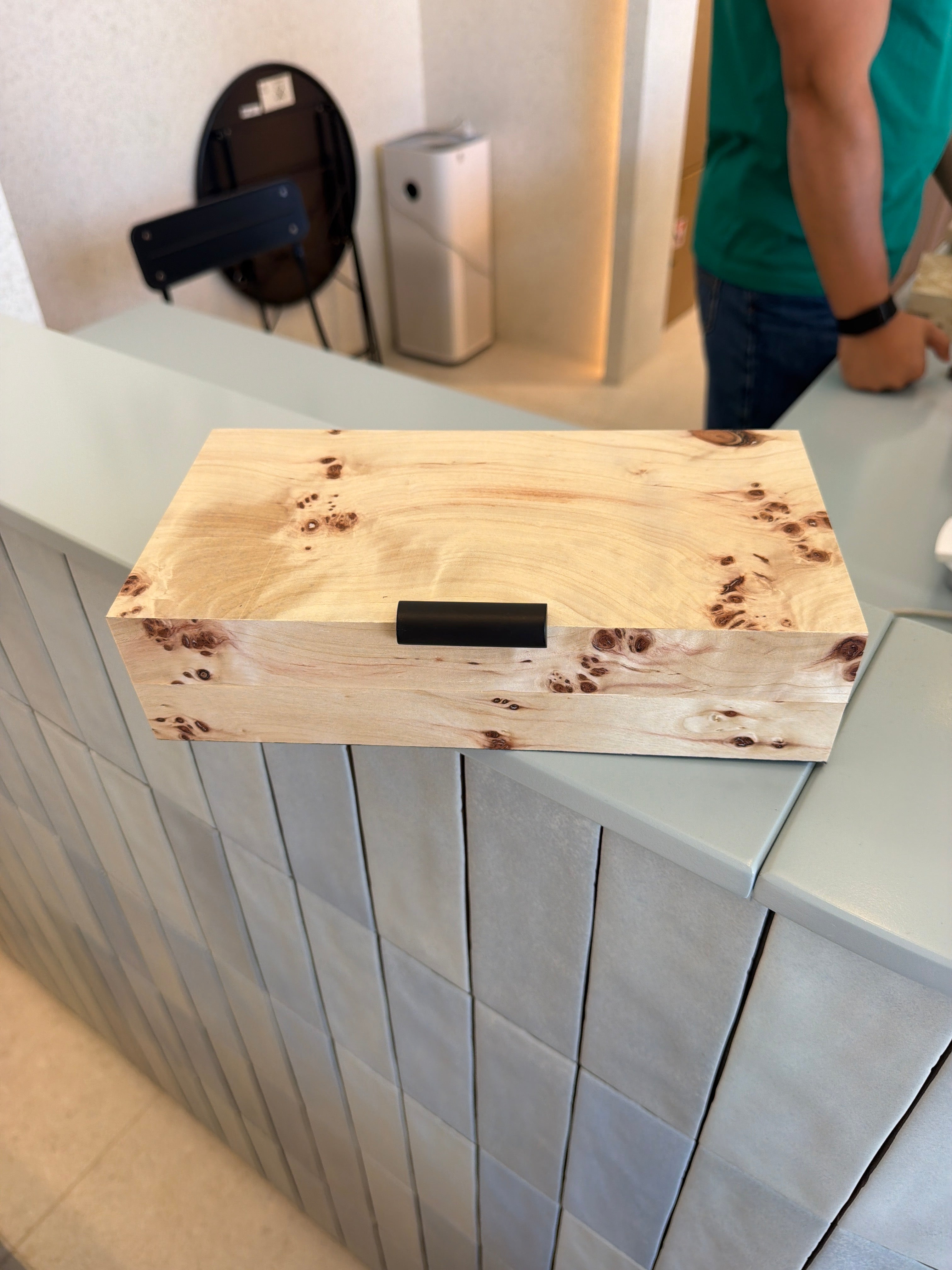 Burl Wood Box small