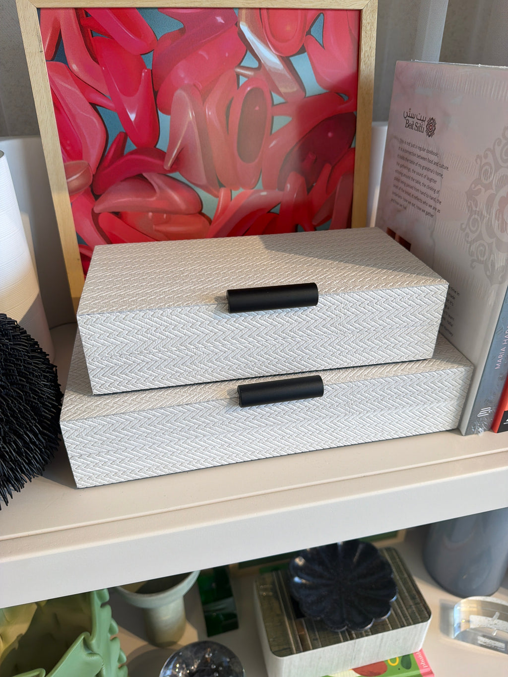 Gray Linen Box (Smll)