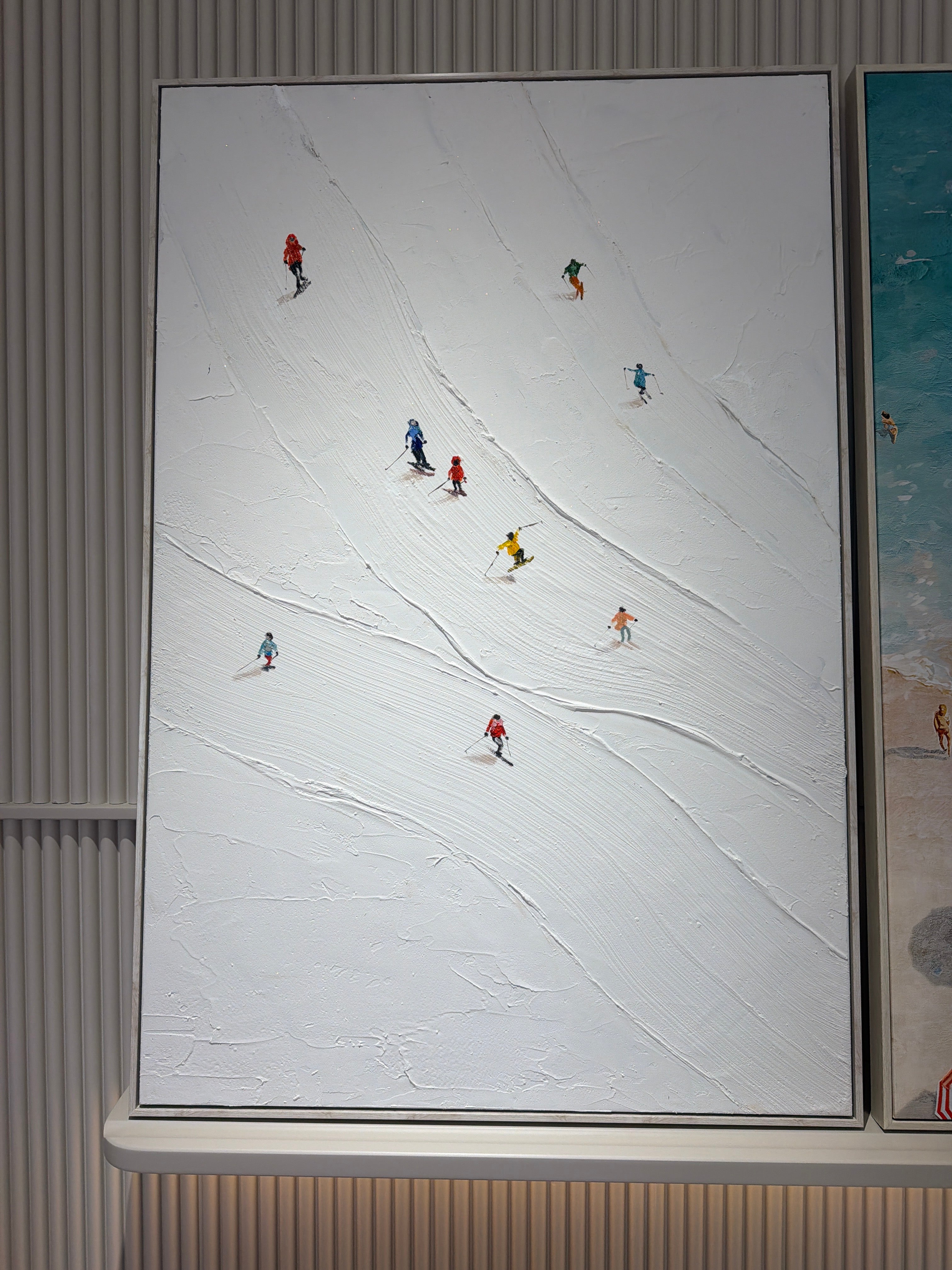 Ice skating Painting