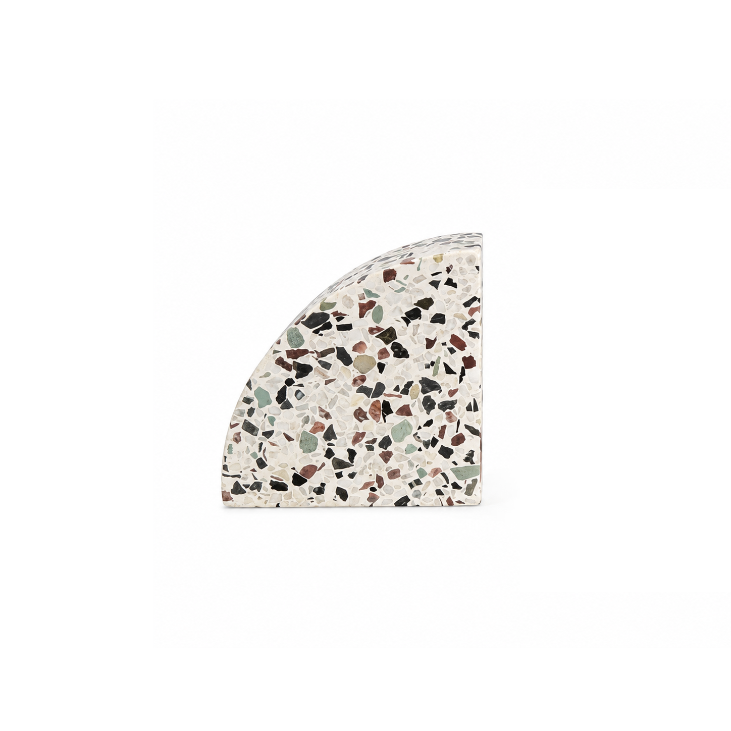 Granite Half-Moon Bookend