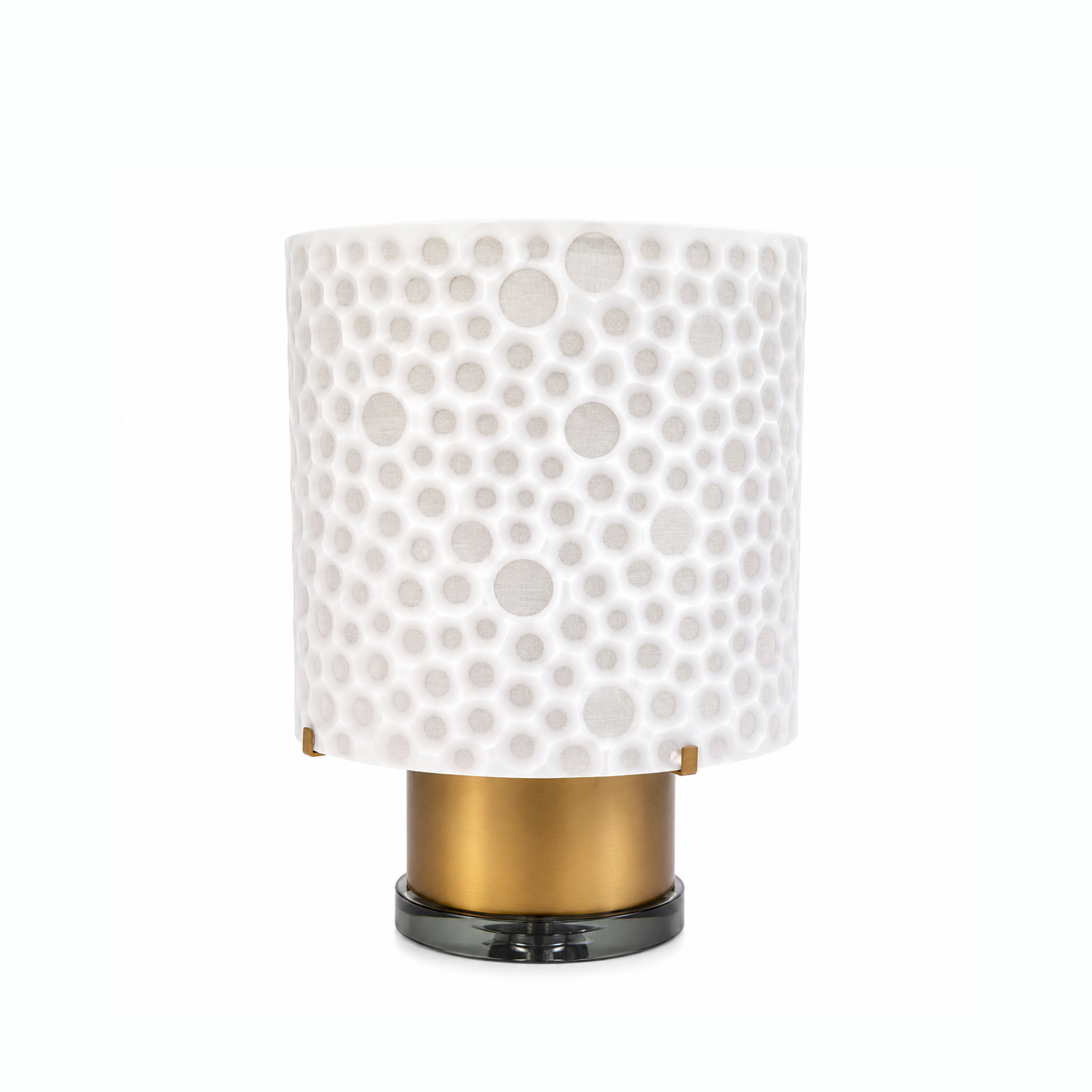 Hexa White Table Lamp