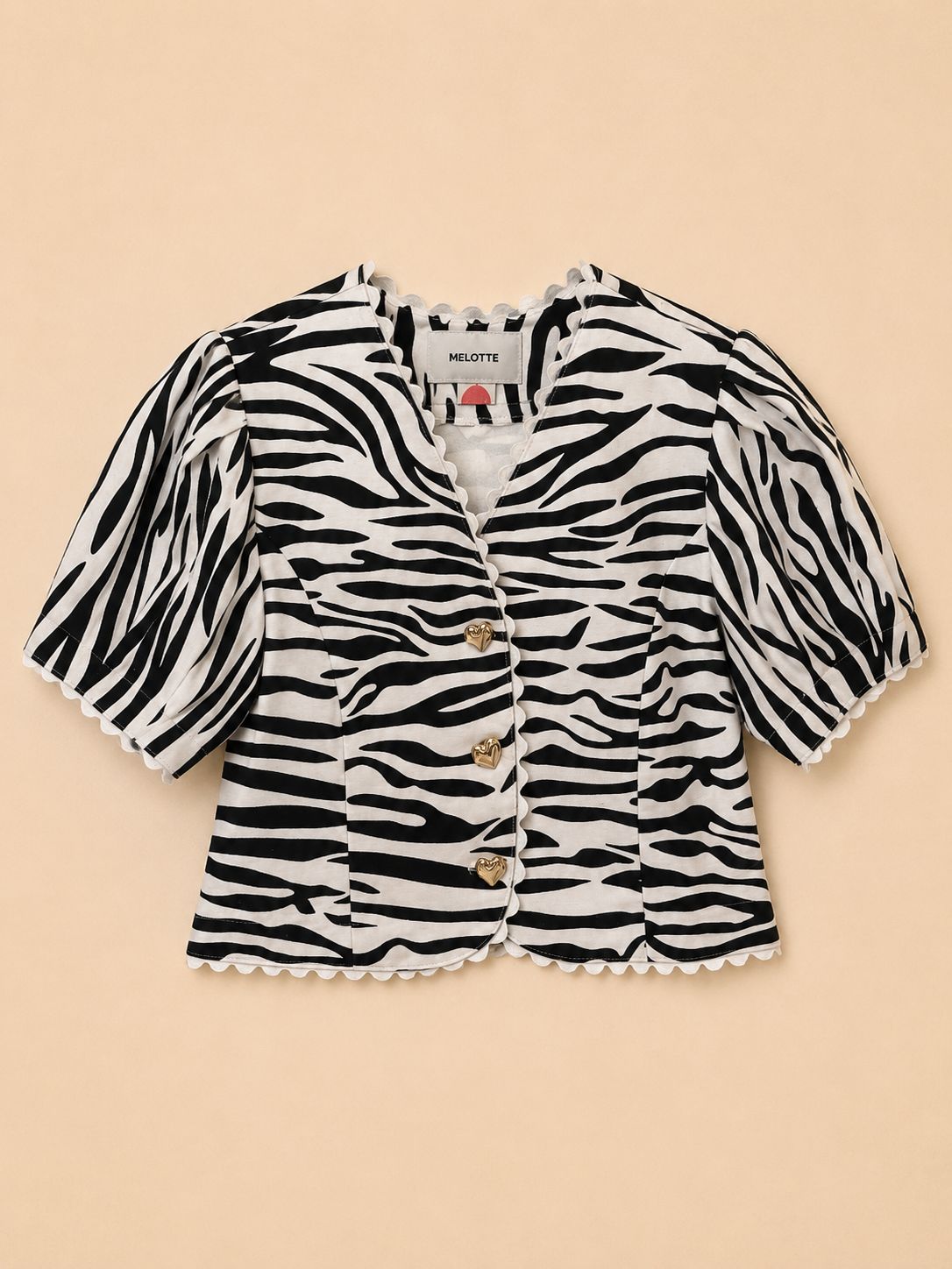 Wild Zebra Blouse
