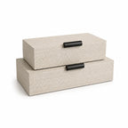 Beige Linen Box (Large)