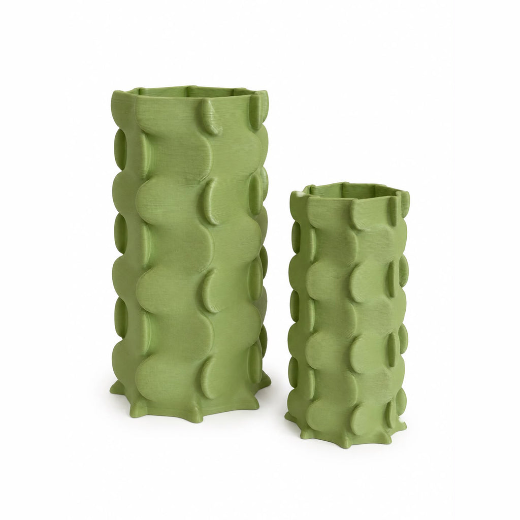 Green Moss Vase