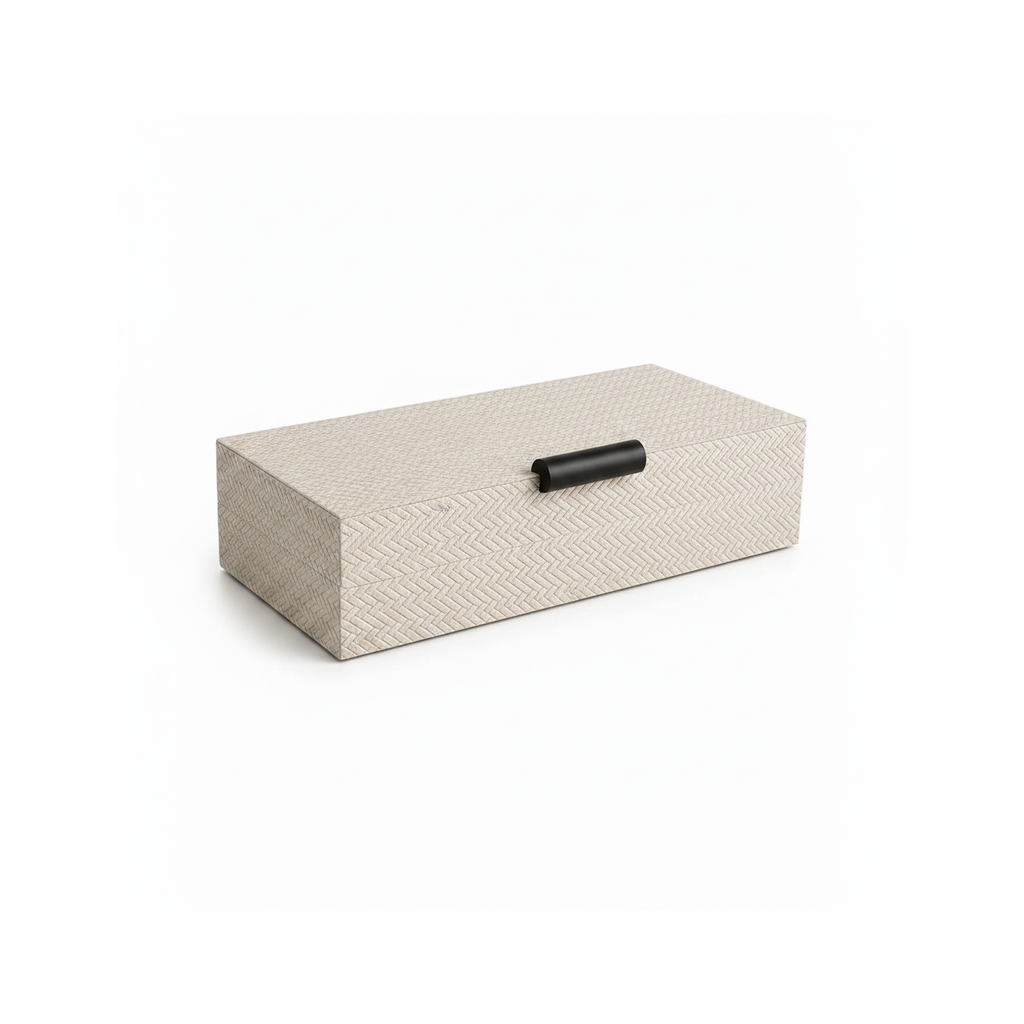 Beige Linen Box (Small)