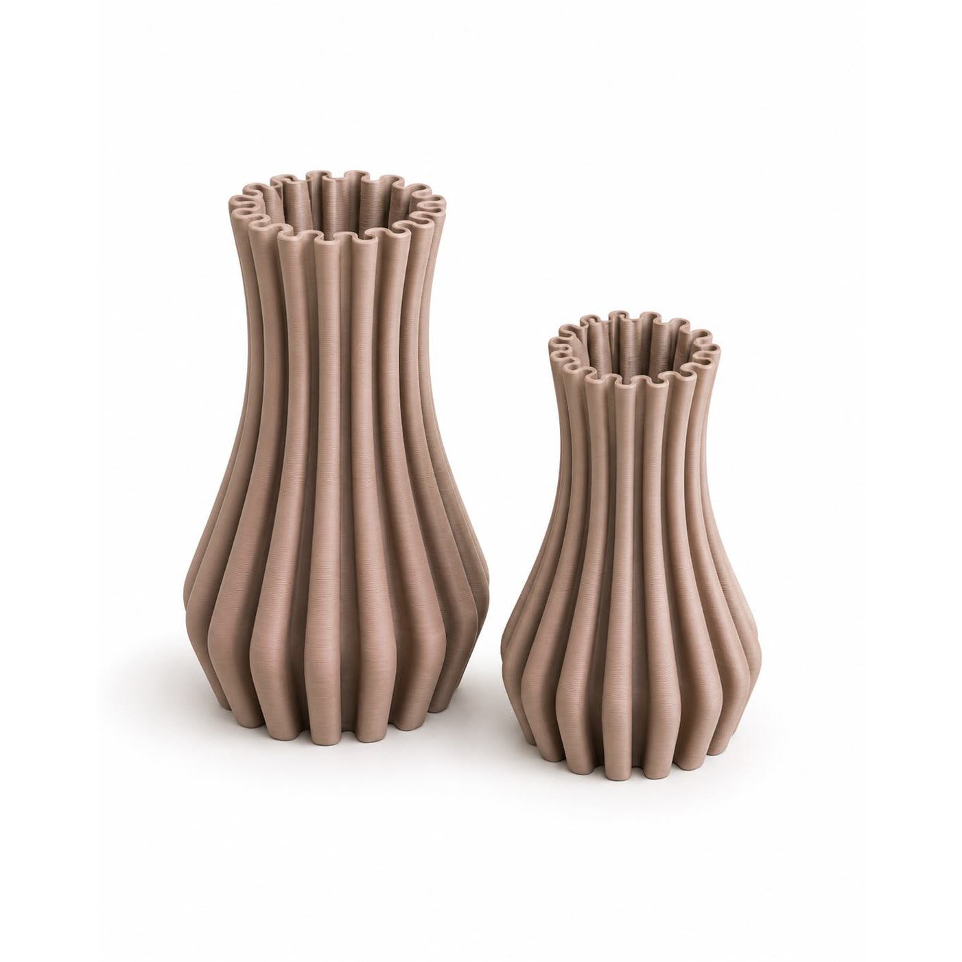 Peachy Vertical Vase