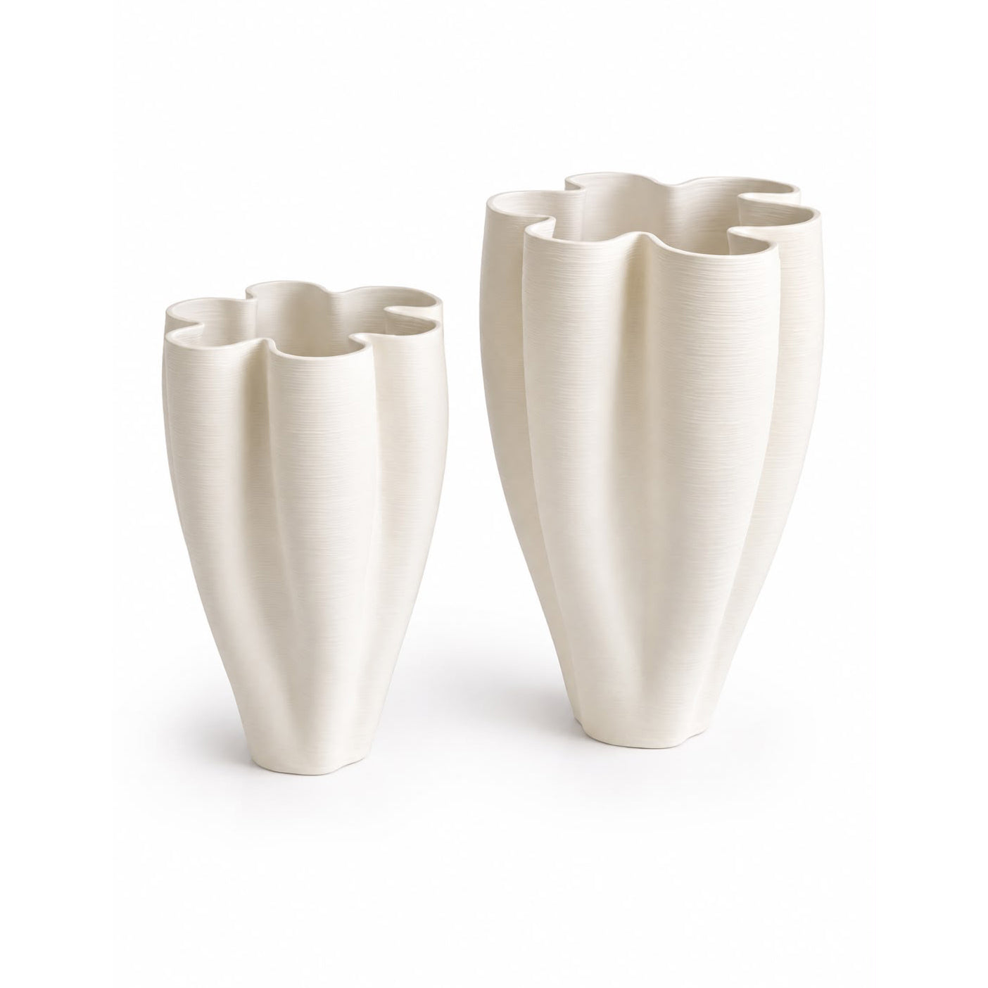 White Flower Vase