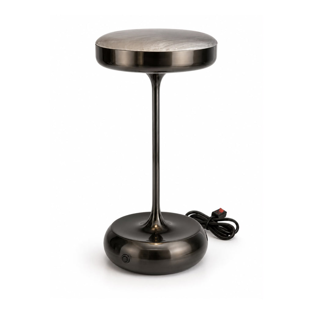 Copper & Jadeite Table Lamp